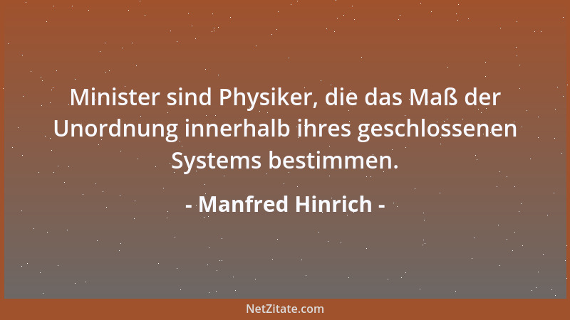 Manfred Hinrich - Lesen ist Essen, Denken ist Verdauen....