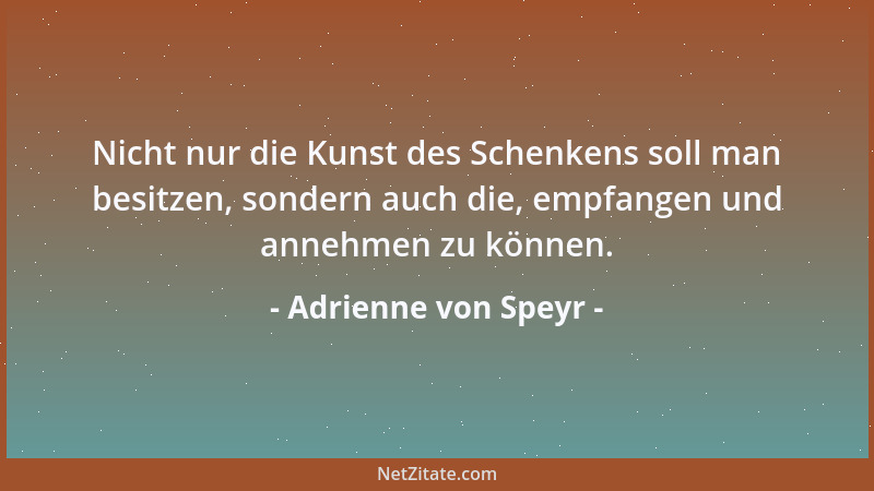Adrienne von Speyr - Nur der Glaube kann halten, was die Hoffnung verspricht....