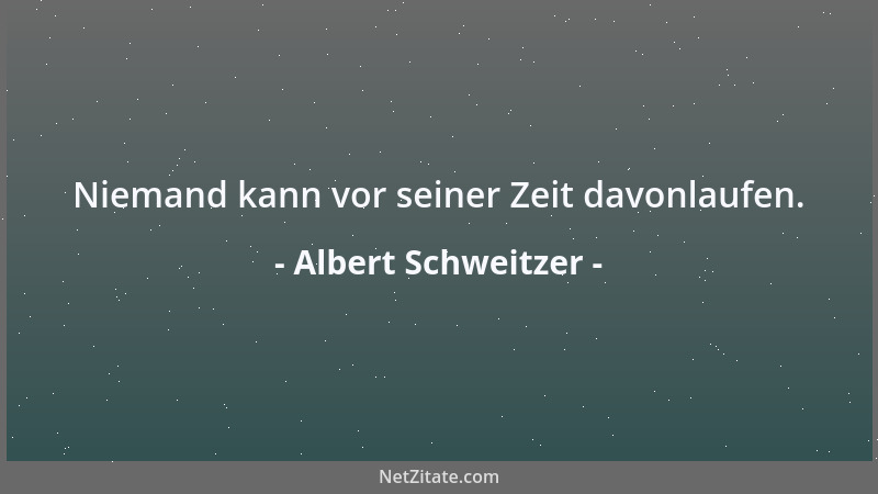 Albert Schweitzer - Kein Sonnenstrahl geht verloren....