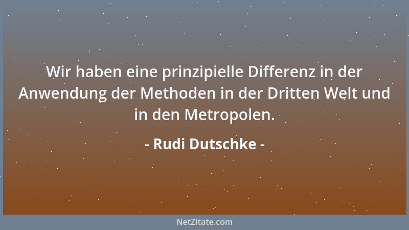 Rudi Dutschke - Wir haben eine prinzipielle Differenz in der Anwendung der Methoden in der Dritten Welt und in den Metropol...