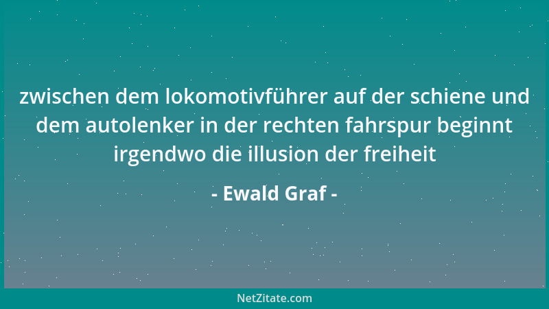 Ewald Graf - wenn man der reklame glaubt, kann man nirgendwo mehr sparen als durch einkaufen...