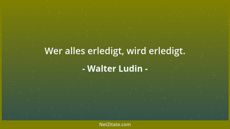 Walter Ludin - Die Angst vor der Freiheit macht unfrei....