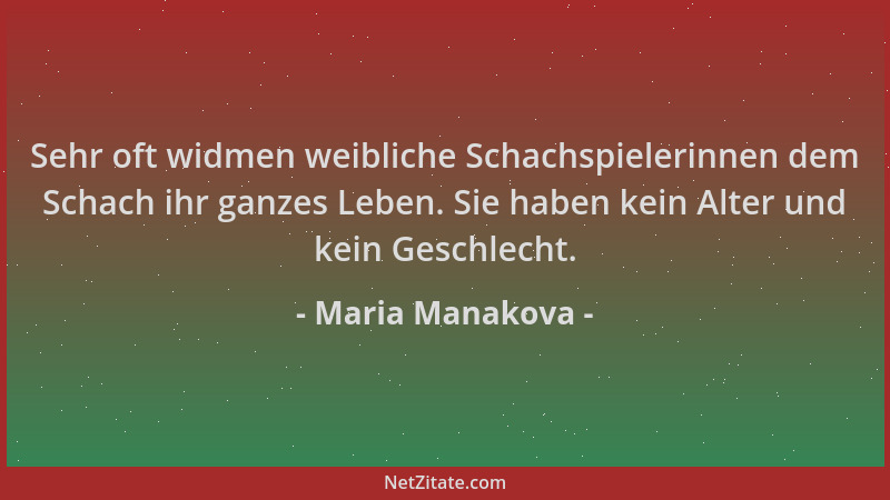 Maria Manakova - Sehr oft widmen weibliche Schachspielerinnen dem Schach ihr ganzes Leben. Sie haben kein Alter und kein Ge...