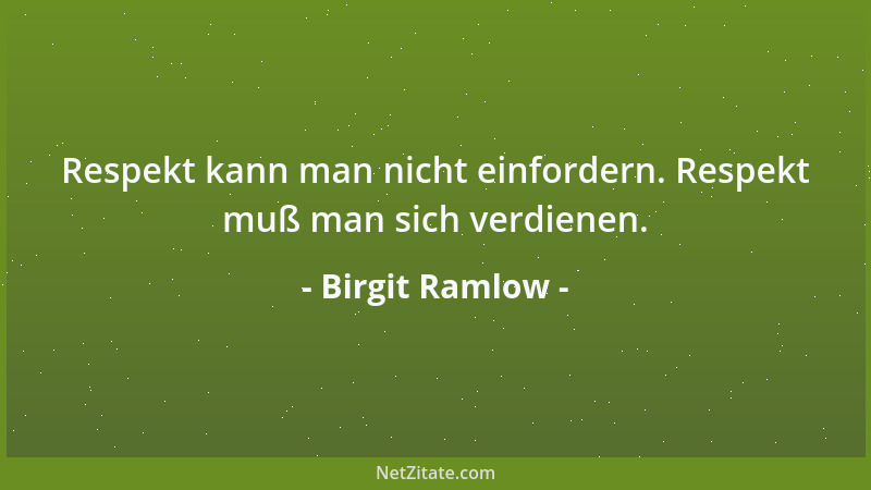 Birgit Ramlow - Objektivität kann es nicht geben....