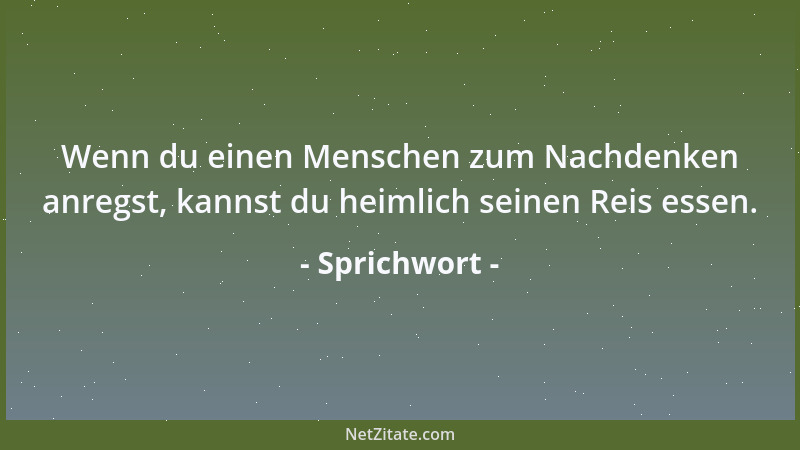 Sprichwort - Wer leiht, reißt sich den Bart aus....