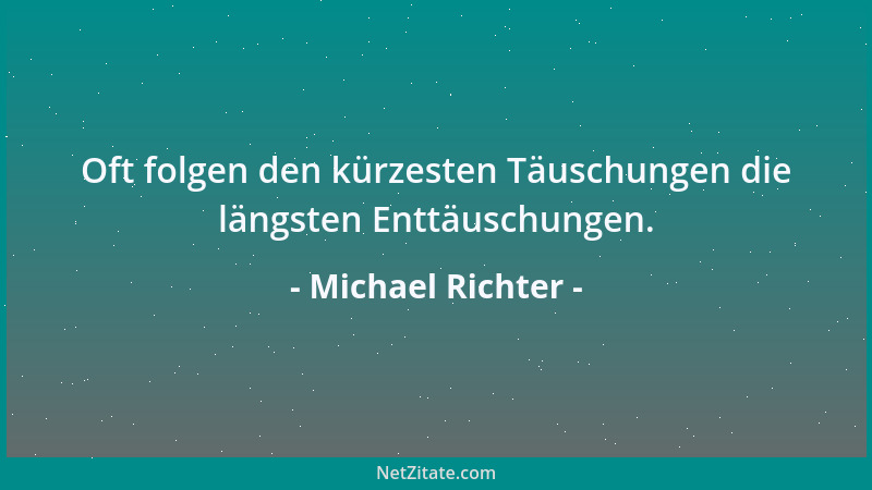 Michael Richter - Unser Land ist vermint, überall Fettnäpfchen....