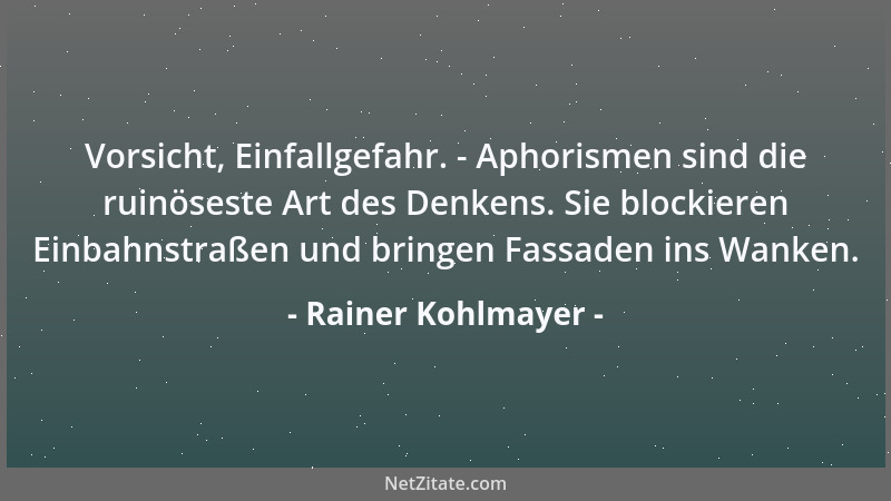 Rainer Kohlmayer - Heimweh des Ungarndeutschen. - Statt  "Budapest " las er immer  "Bundespost "....