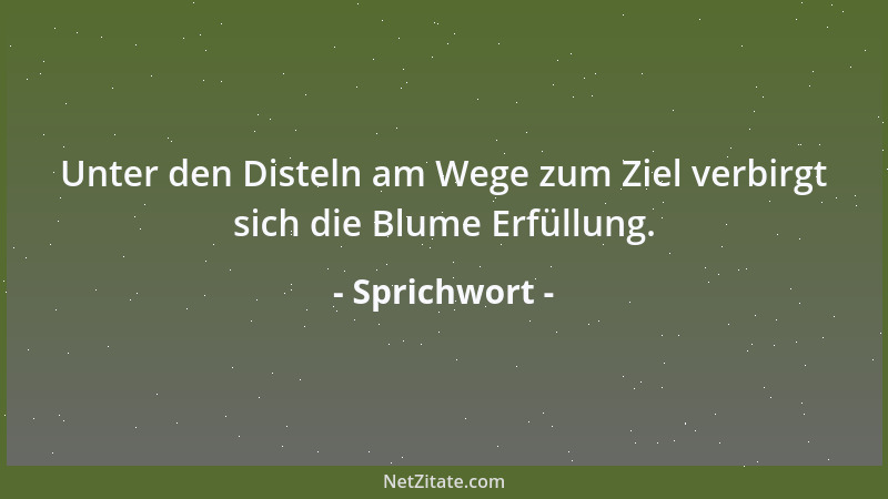 Sprichwort - Wer plagt sein Pferd und Rind, hälts schlecht mit Weib und Kind....