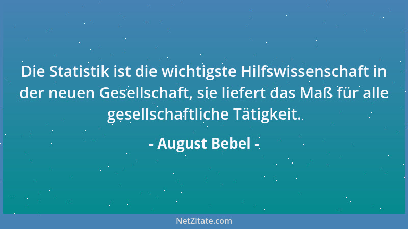 August Bebel - Selbst Engelszungen haben nur Erfolg, wenn der Resonanzboden für das, was sie predigen, vorhanden ist....