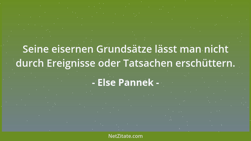 Else Pannek - Es gibt Menschen, die nicht leben können; aber es gibt keinen Menschen, der nicht leben will....