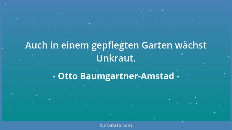 Otto Baumgartner-Amstad - Auch ein Volk kann die Alzheimer-Krankheit bekommen....