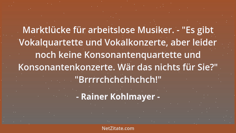 Rainer Kohlmayer - Immer der Nase nach. -  "Wie kommen Sie bloß auf so verrückte Gedanken? " -  "Ich gehe ihnen nicht aus dem...