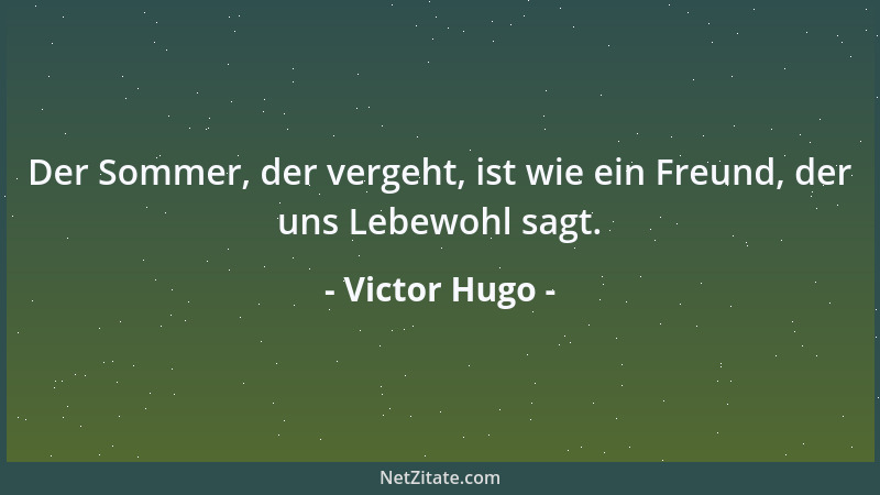 Victor Hugo - Armut führt zu Revolution, Revolution zu Armut....
