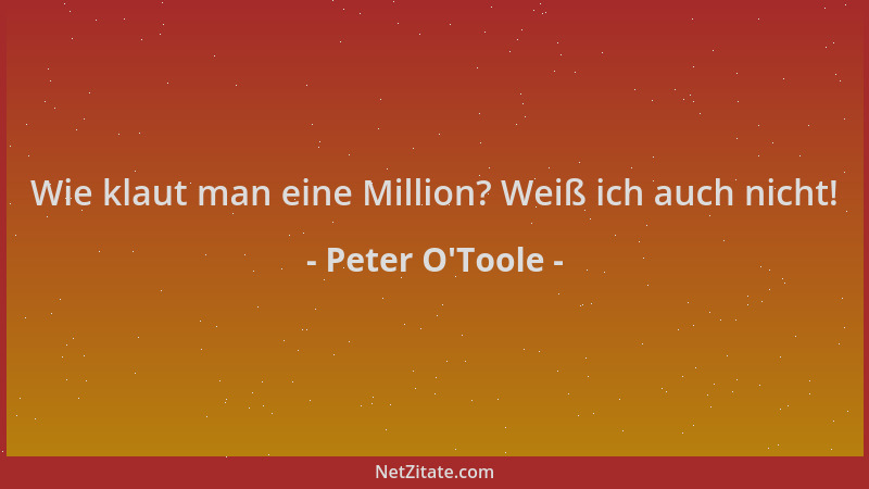 Peter O'Toole - Wie klaut man eine Million? Weiß ich auch nicht!...