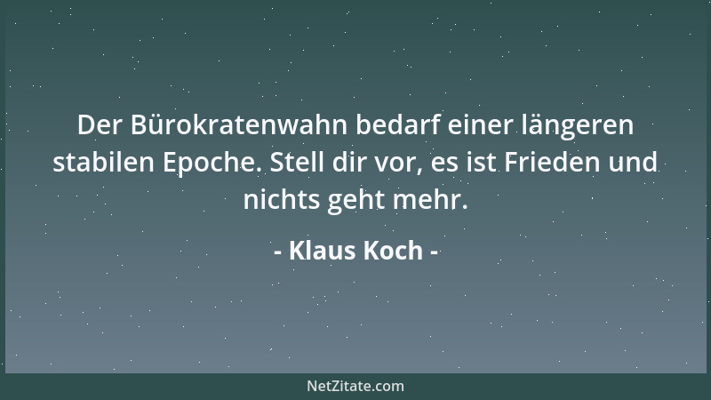 Klaus Koch - Wenn der Fuchs die Hühner zählt, fehlt immer eins....
