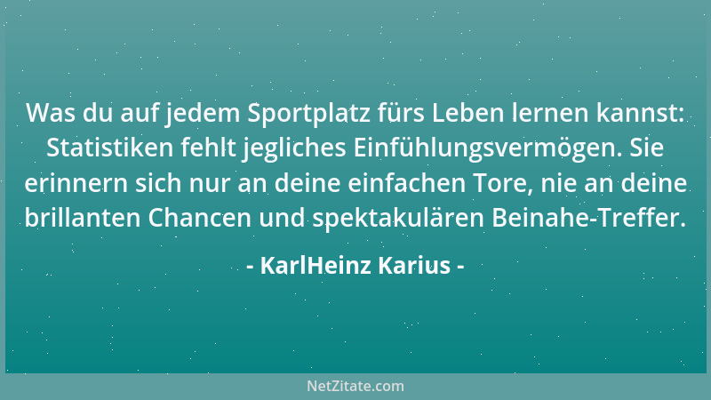 KarlHeinz Karius - Durch die Tür zum Fortschritt passen Sprungbretter. Für Sofas ist sie zu schmal....