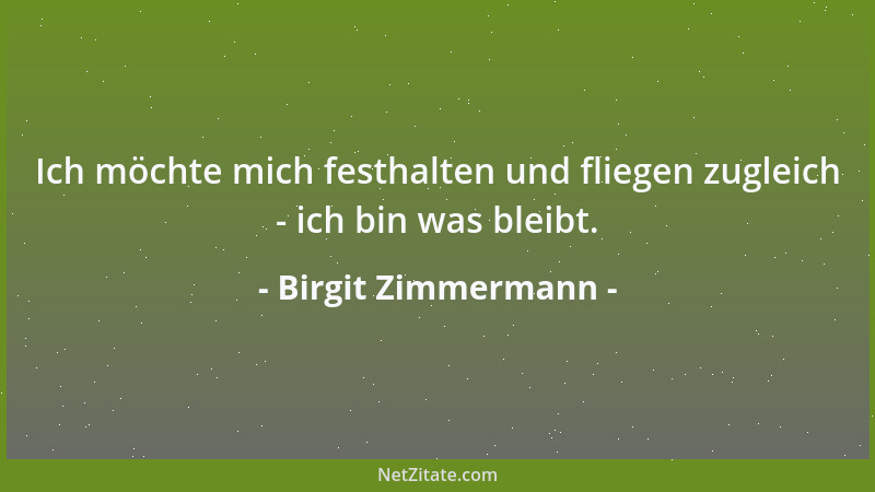 Birgit Zimmermann - Wir sind nicht dafür bestimmt miteinander zu leben, aber vielleicht ist das auch nicht der Sinn der Lie...