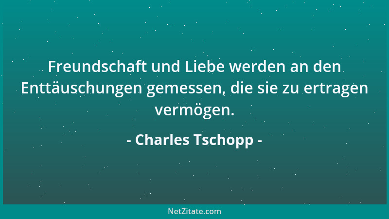 Charles Tschopp - Keine Art ohne Unart....