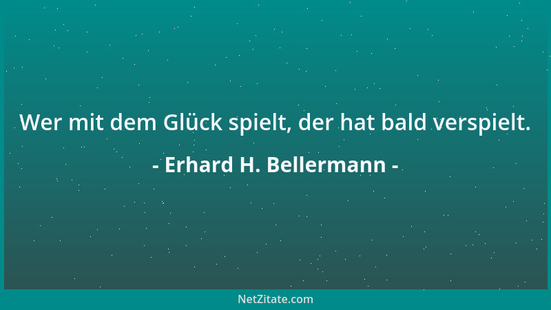 Erhard H. Bellermann - Wörter lügen nicht, es sind die Sätze....