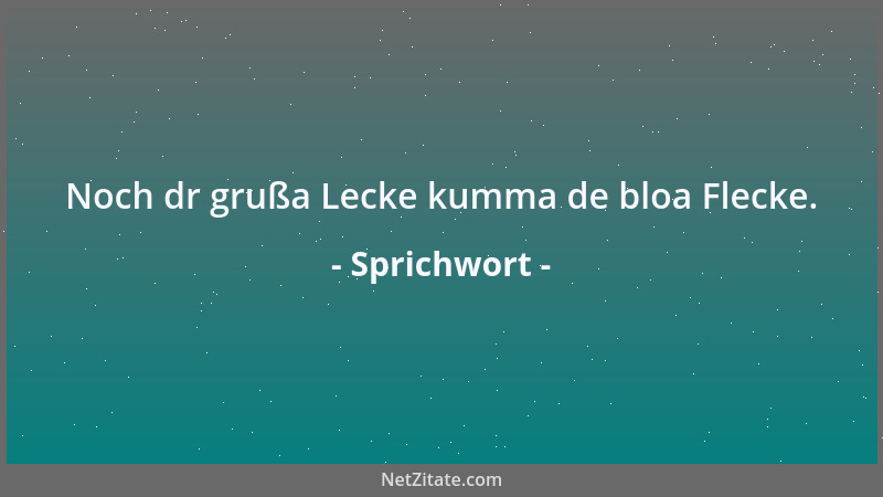 Sprichwort - Du darfst alles essen, aber nicht alles wissen....