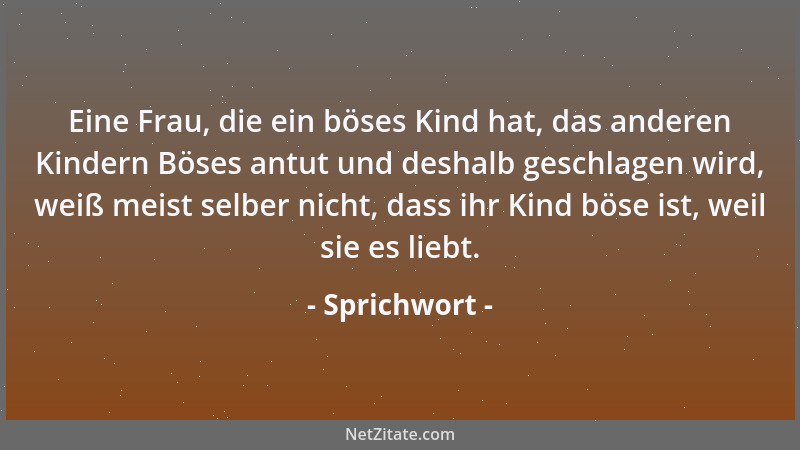 Sprichwort - An den Gesellen erkennt man den Meister....