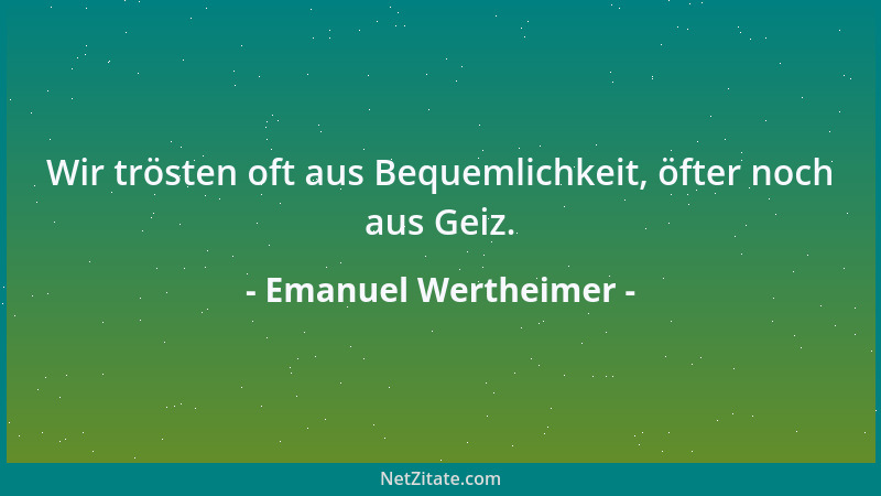 Emanuel Wertheimer - Einträgliche Mißbräuche werden sehr alt....