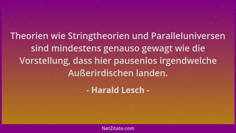 Harald Lesch - Theorien wie Stringtheorien und Paralleluniversen sind mindestens genauso gewagt wie die Vorstellung, dass h...
