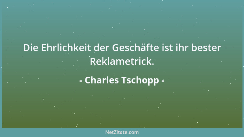 Charles Tschopp - Diskussion ist der Übungsplatz des Geistes....
