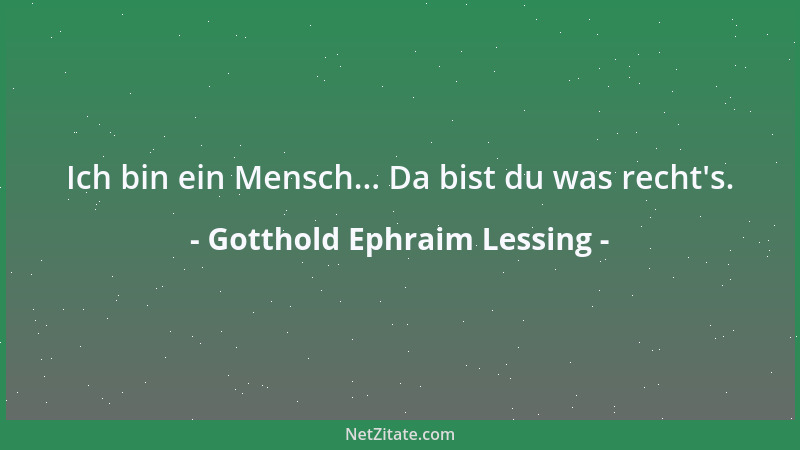 Gotthold Ephraim Lessing - Ein trunkner Dichter leerte Sein Glas auf jeden Zug; Ihn warnte sein Gefährte: Hör auf! du hast...