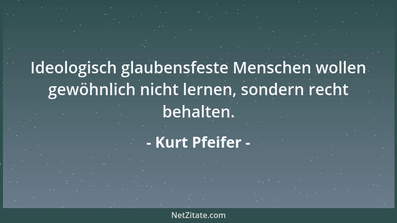 Kurt Pfeifer - Es gibt Chirurgen, denen es gelingt mit drei gefährlichen Operationen den Zustand von vor der ersten wieder...