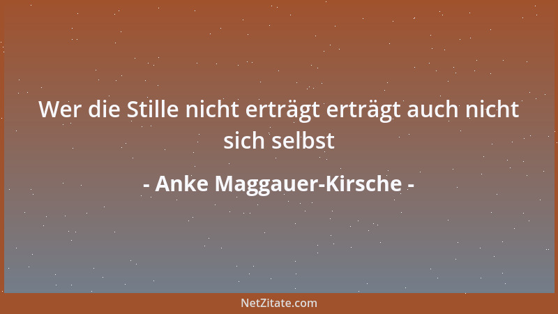 Anke Maggauer-Kirsche - Umwege sind wichtig, damit wir das Ziel besser erkennen...