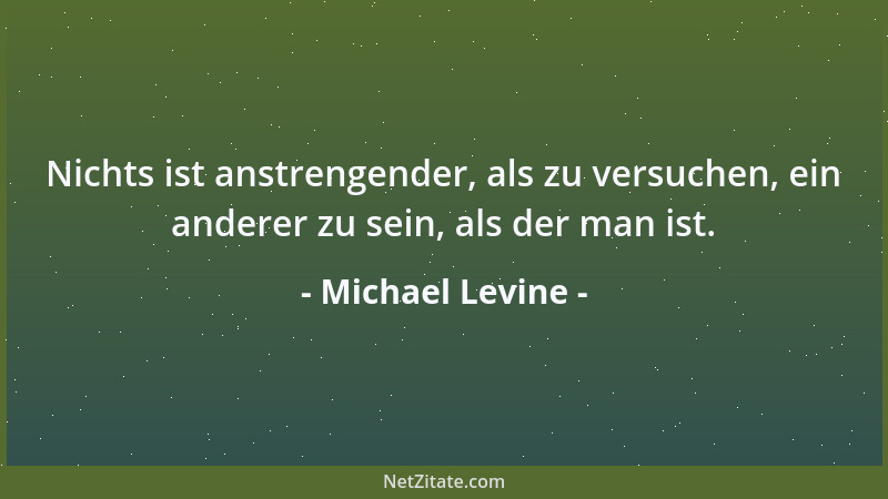 Michael Levine - Wer keine Zeit mehr mit echten Freunden verbringt, der wird bald sein Gleichgewicht verlieren....