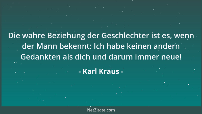 Karl Kraus - Nicht alles, was totgeschwiegen wird, lebt....