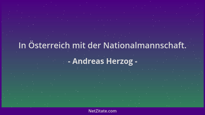 Andreas Herzog - In Österreich mit der Nationalmannschaft....