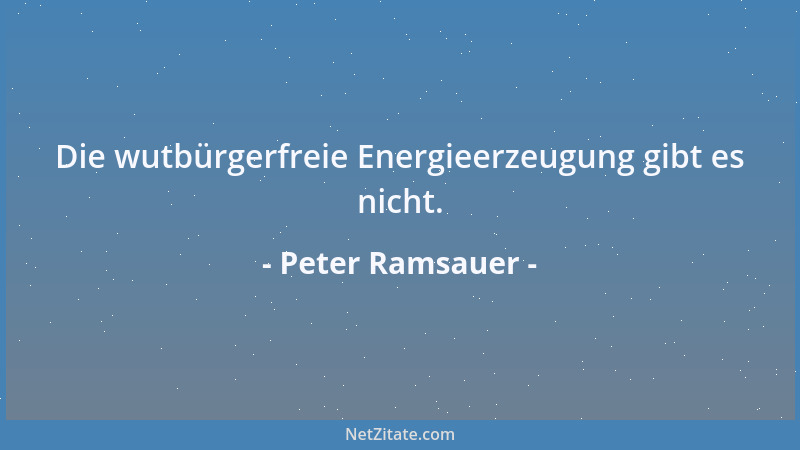 Peter Ramsauer - Wenn irgendwo ein Trafo durchbrennt, muss man nicht gleich die ganze Atomkraft in Frage stellen....