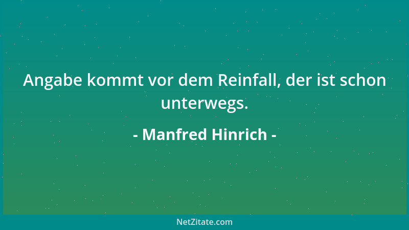Manfred Hinrich - Die größte Furcht vor Demokratie hat die Regierung....
