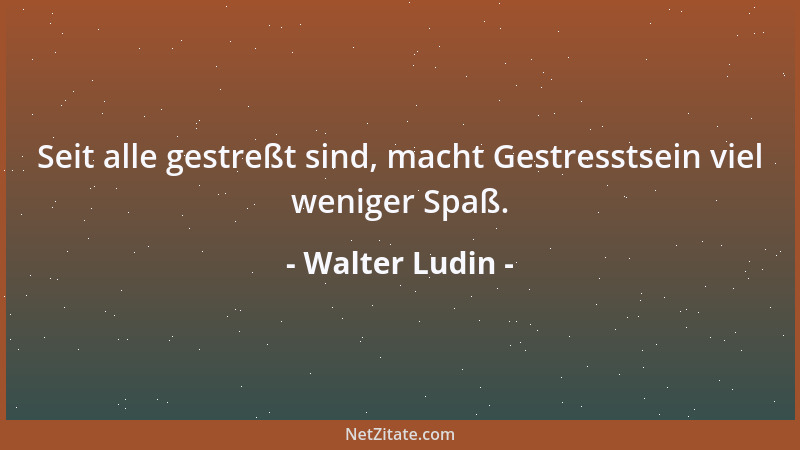 Walter Ludin - Auch Kleine haben Größe....
