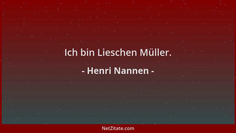 Henri Nannen - Ich bin Lieschen Müller....