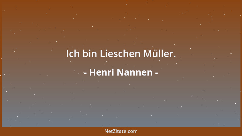 Henri Nannen - Ich bin Lieschen Müller....