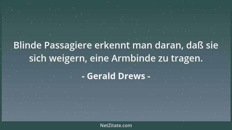 Gerald Drews - Schminken bedeutet, aus der Not eine Tugend machen....