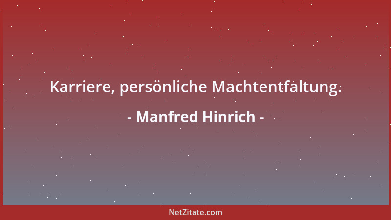 Manfred Hinrich - Leidenschaftslos, hoffnungslos!...