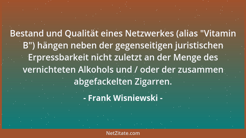 Frank Wisniewski - Spätestens seit 1984 verschwimmen die Grenzen zwischen Mißtrauen und Paranoia zusehends. Aus gutem Grund...