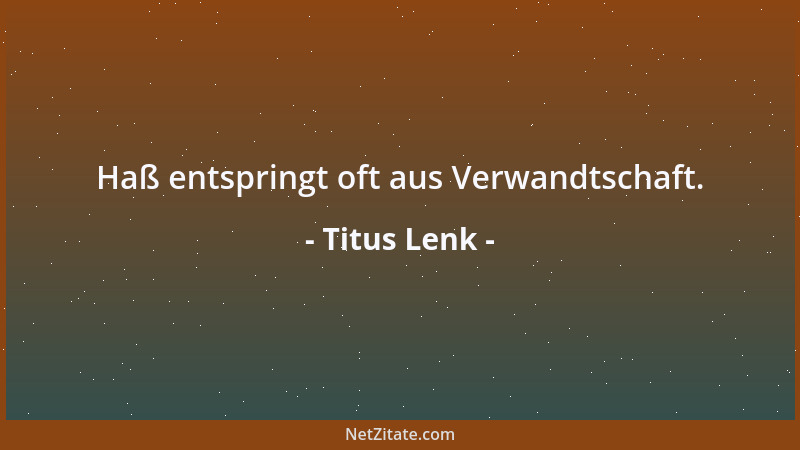 Titus Lenk - Wenn alle den ihnen zustehenden Teil tragen würden, würde die Last der Erde nicht so stark auf den Schultern w...