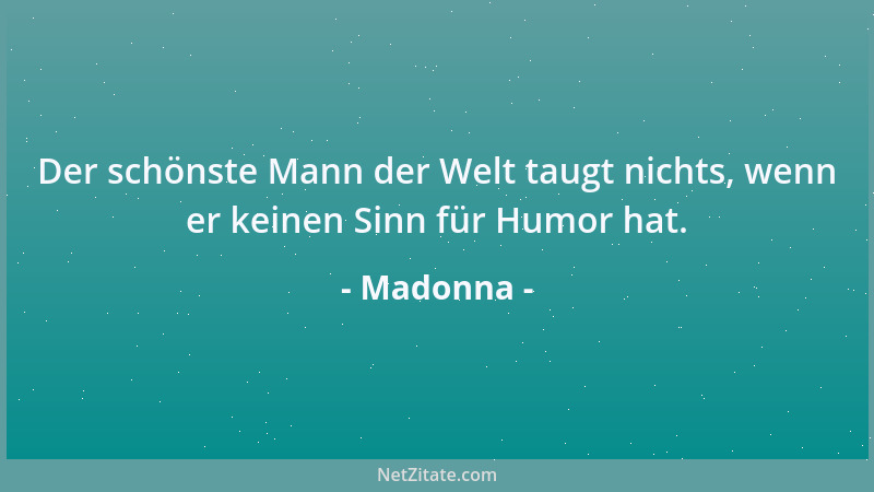 Madonna - Ich folge meinem Instinkt, genau wie ein Tier....
