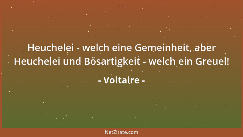 Voltaire - Wir heißen Seele, was beseelt; mehr wissen wir nicht....