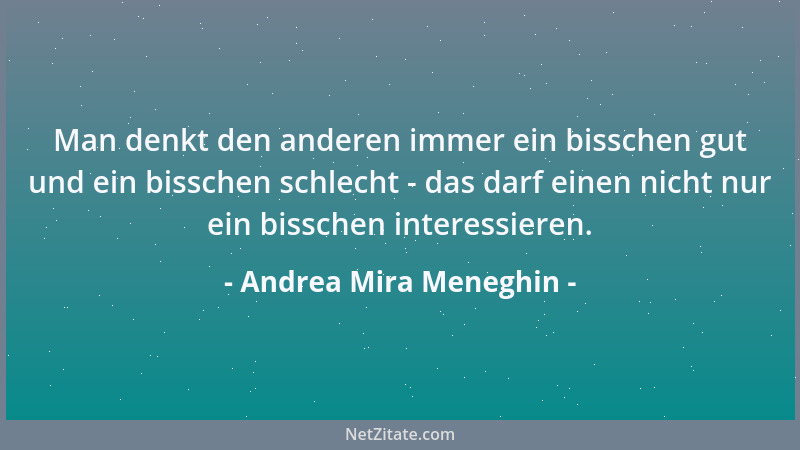 Andrea Mira Meneghin - Kollektives Leiden ist nicht geteiltes Leiden....