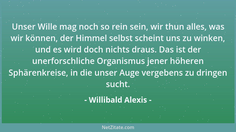 Willibald Alexis - Mancher ist doch besser, als man glaubt....