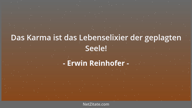 Erwin Reinhofer - Die Welt ist wie ein gigantisches Museum, man kann und darf alles betrachten, aber nicht anfassen und sch...