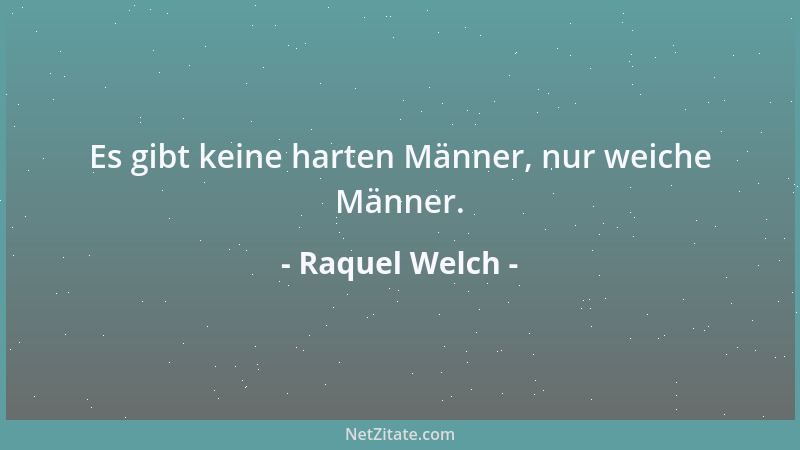 Raquel Welch - Auch der Geist kann eine erogene Zone sein....
