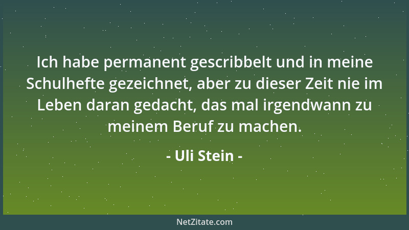 Uli Stein - Der Suppenkasper mit seiner Gurkentruppe....